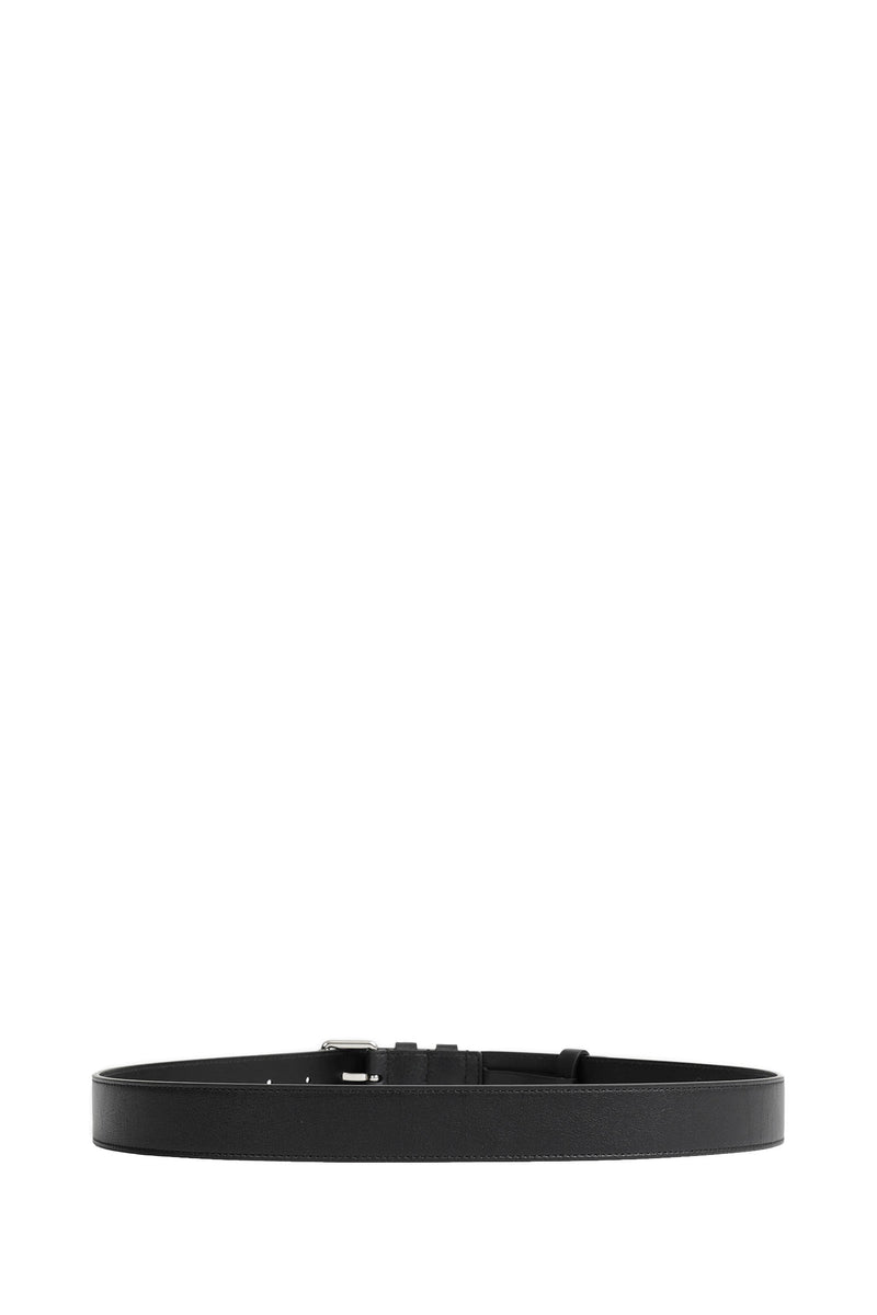 VALENTINO GARAVANI Shiny Calfskin Flaneuse Belt man