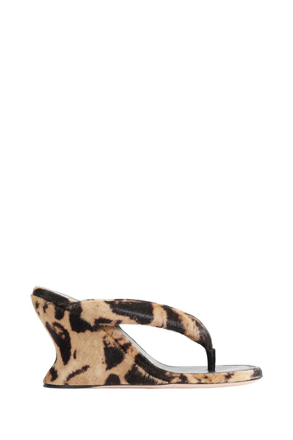 Greta Wedge Thong Sandals