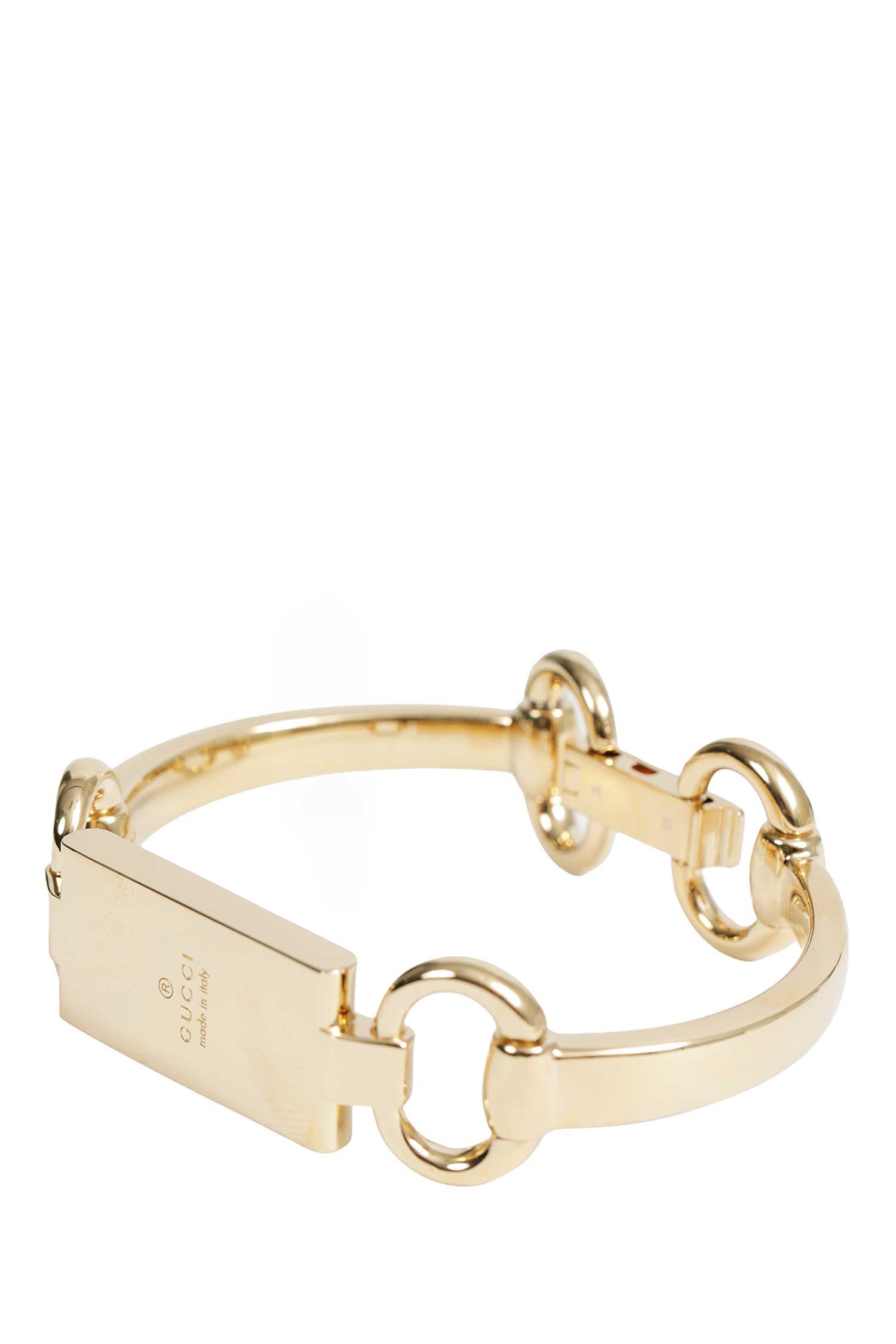 Horsebit Motif Bangle Bracelet