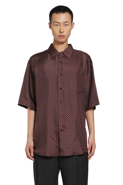 Hexagon Silk Twill Shirt