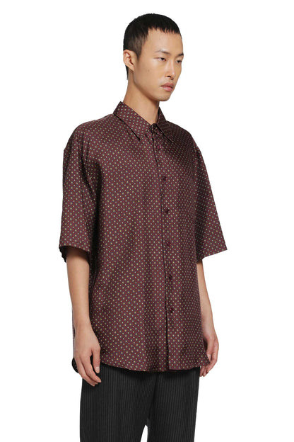 Hexagon Silk Twill Shirt