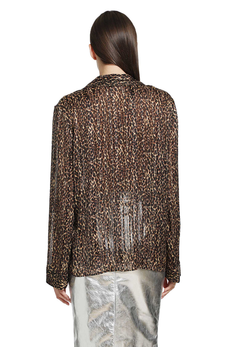 SAINT LAURENT Pajama Blouse woman