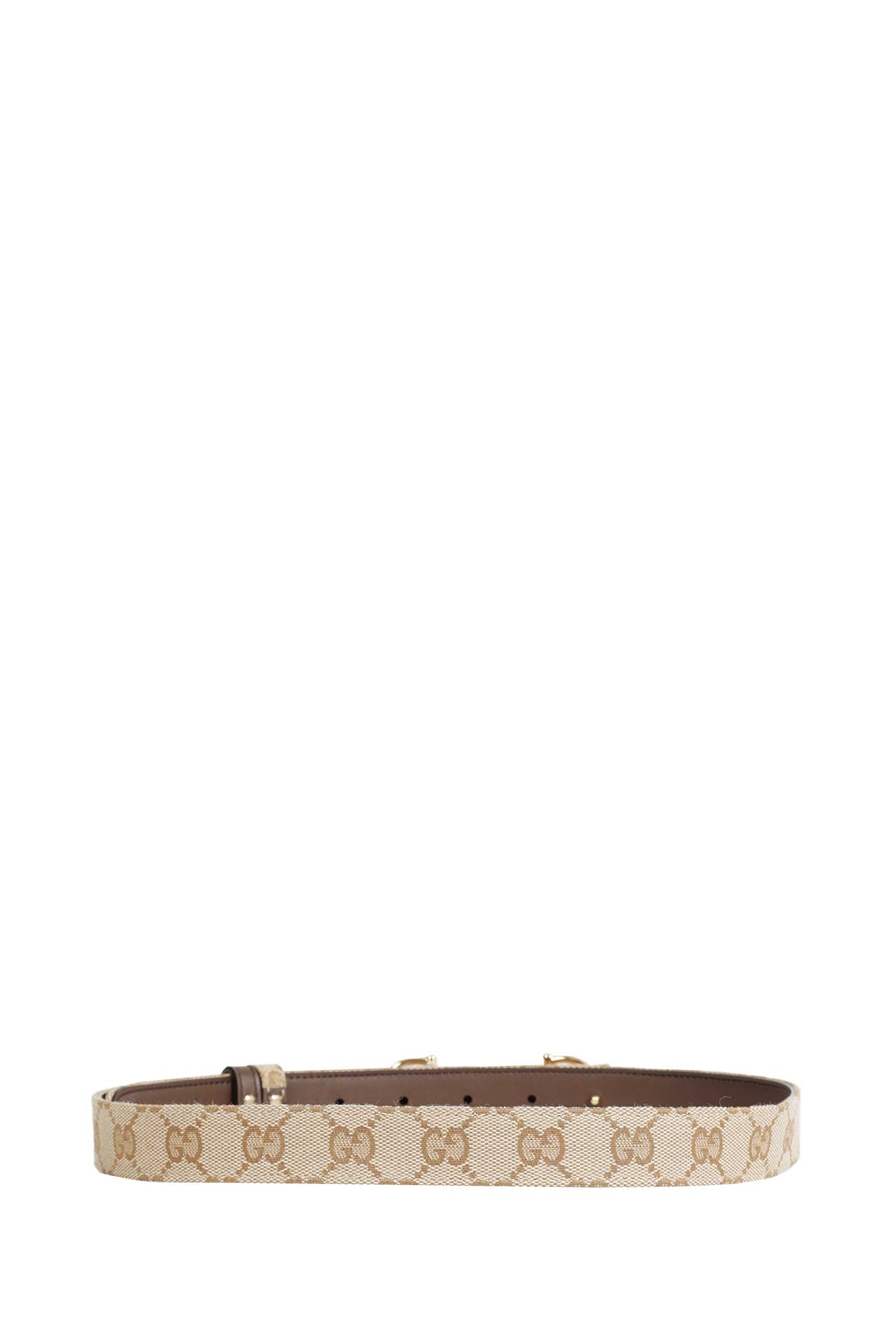 GUCCI GG Canvas Horsebit Buckle woman