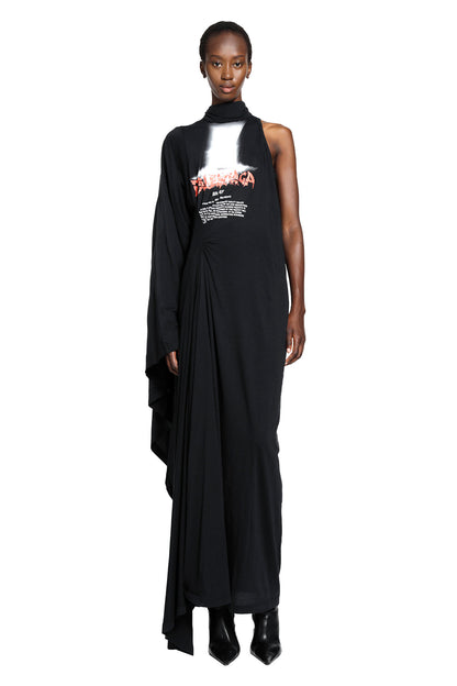 Long Draped Dress
