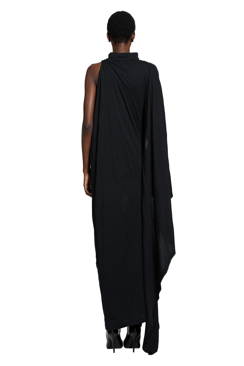 BALENCIAGA Long Draped Dress woman