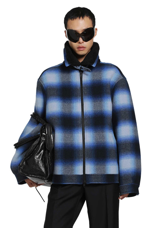 Flannel Bomber Jacket