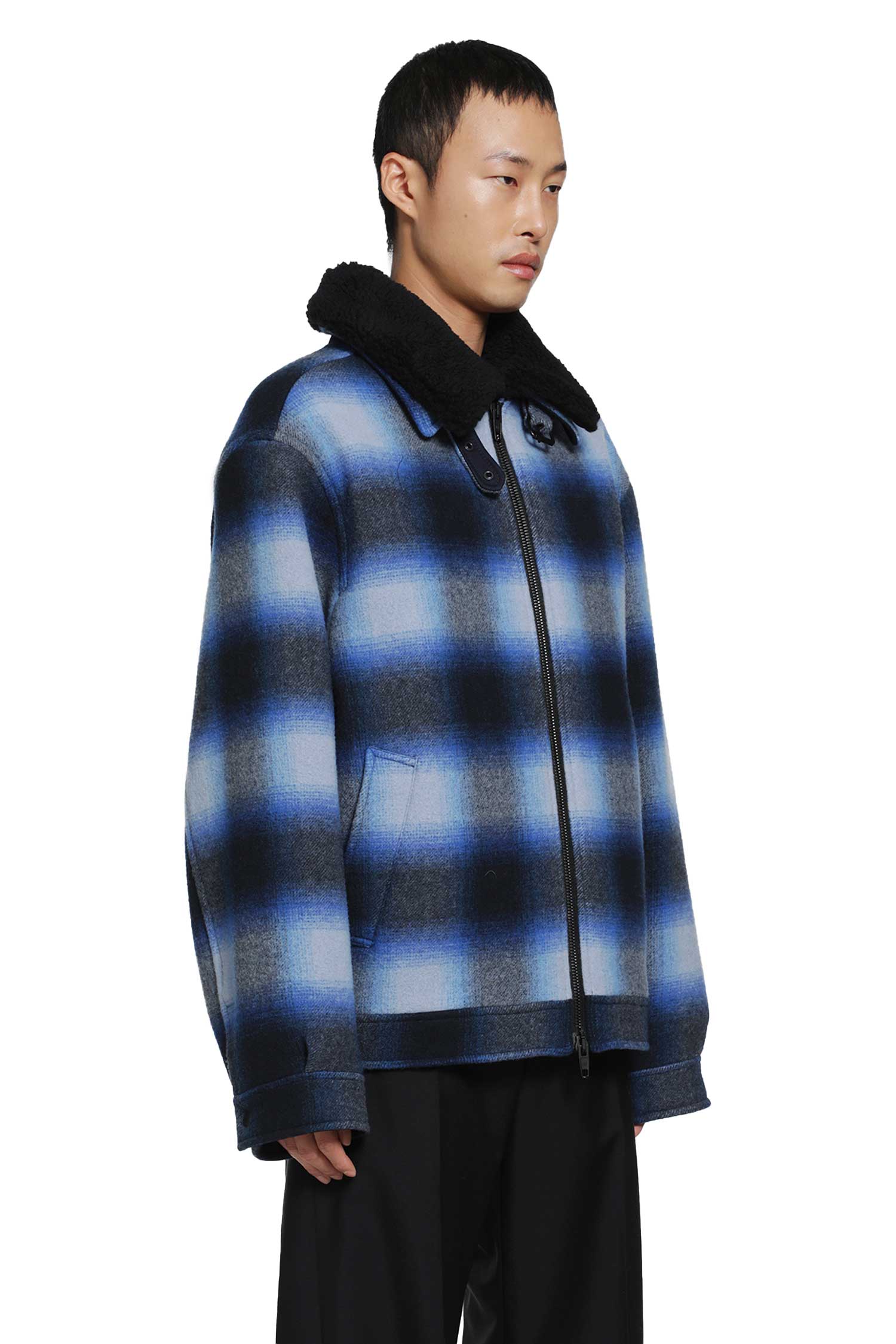 Flannel Bomber Jacket