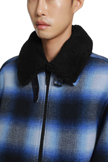Flannel Bomber Jacket