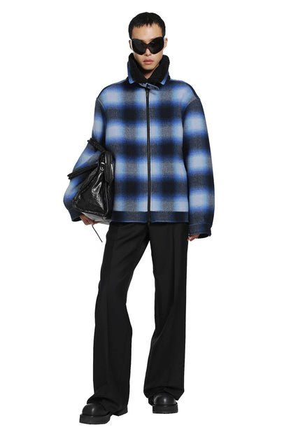 Flannel Bomber Jacket