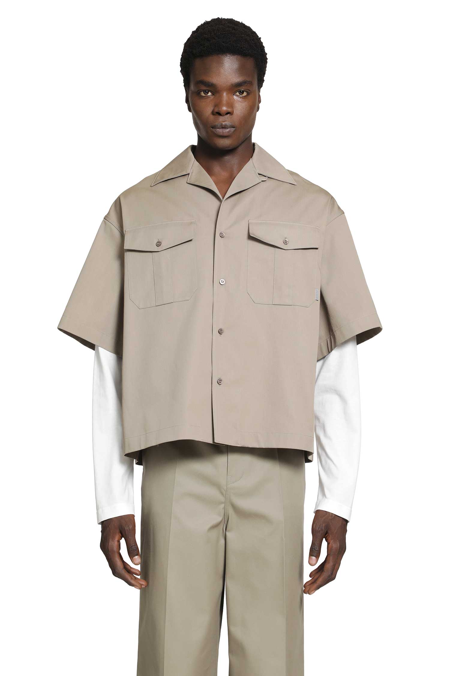 BALENCIAGA S/S Bowling Shirt man