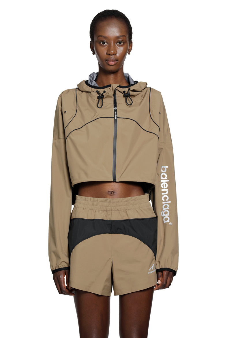 
              BALENCIAGA Techwear Cropped Windbreaker woman
            