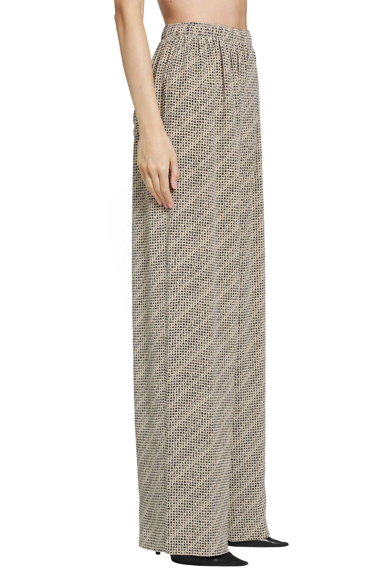 BALENCIAGA Monogram Pyjama Pants woman