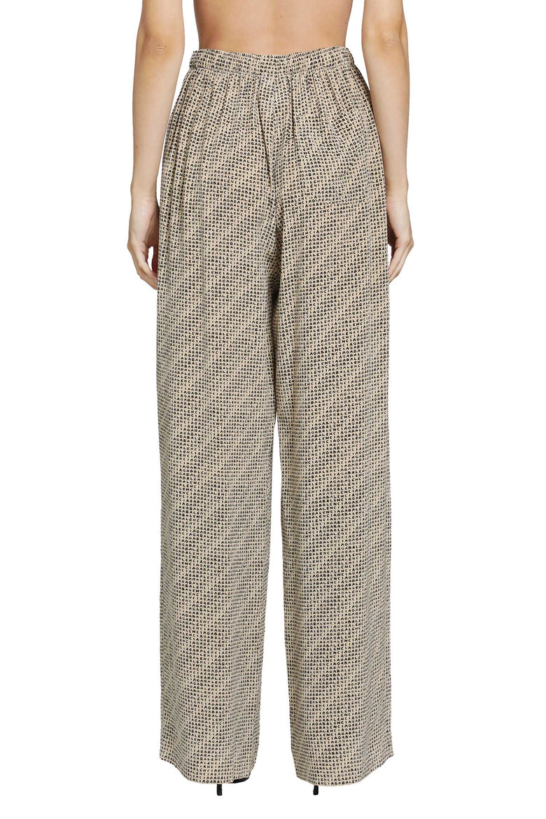 BALENCIAGA Monogram Pyjama Pants woman