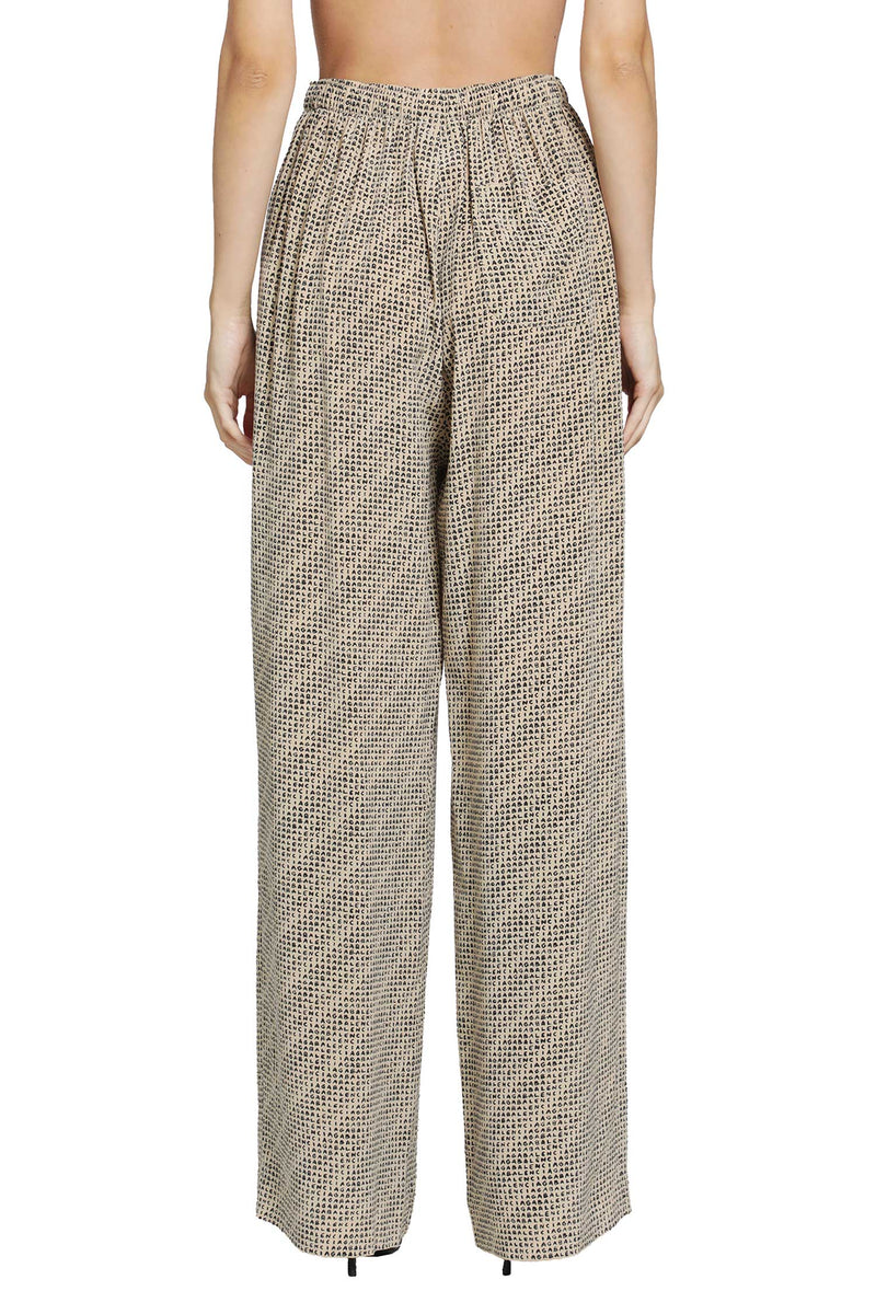 BALENCIAGA Monogram Pyjama Pants woman