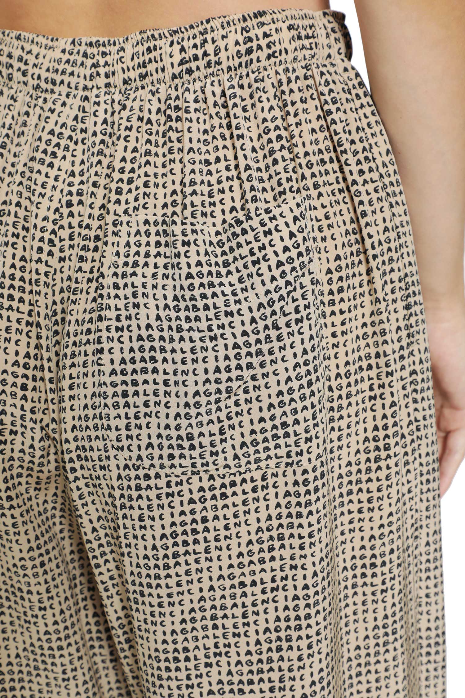 BALENCIAGA Monogram Pyjama Pants woman
