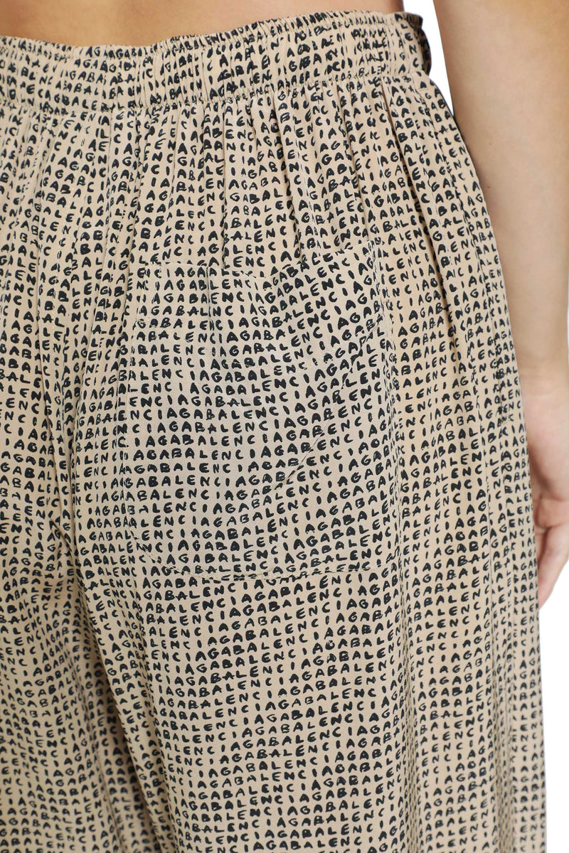 BALENCIAGA Monogram Pyjama Pants woman