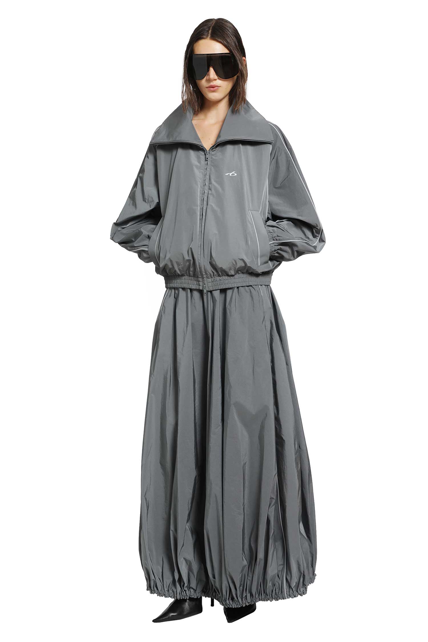 BALENCIAGA Balloon Track Skirt woman