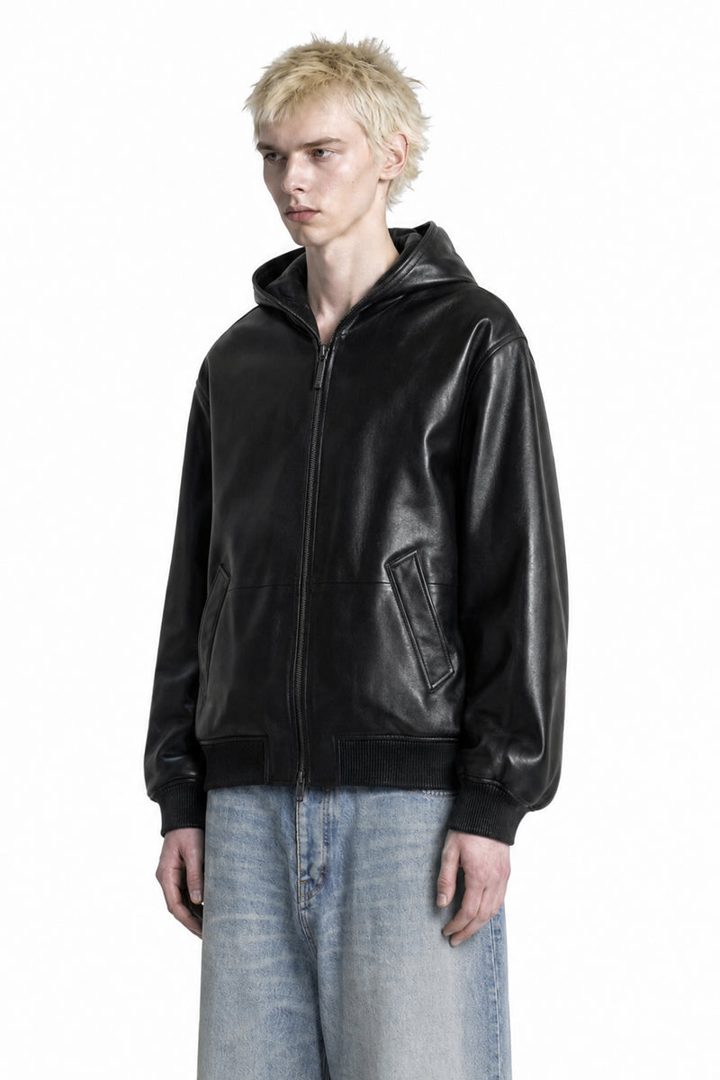 BALENCIAGA Short Hooded Coat man