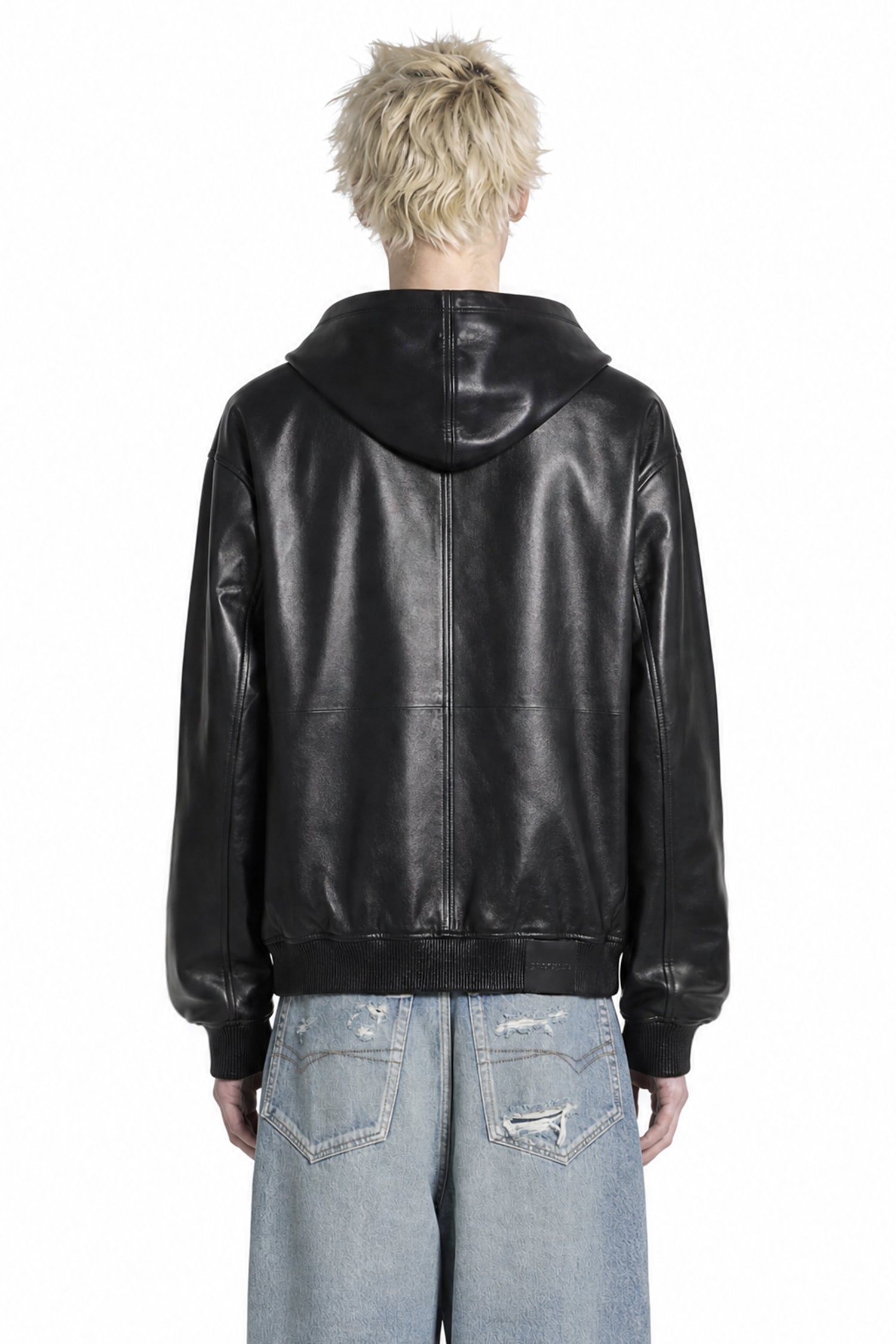 BALENCIAGA Short Hooded Coat man