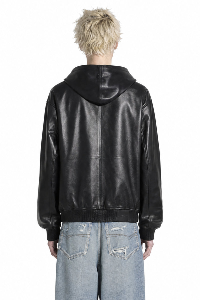 BALENCIAGA Short Hooded Coat man