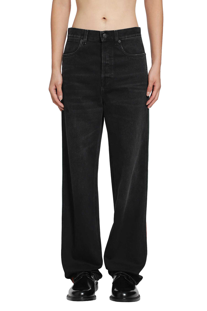 GUCCI Cotton Denim Pants man