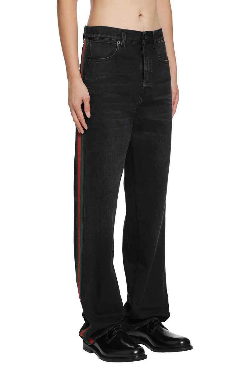 GUCCI Cotton Denim Pants man