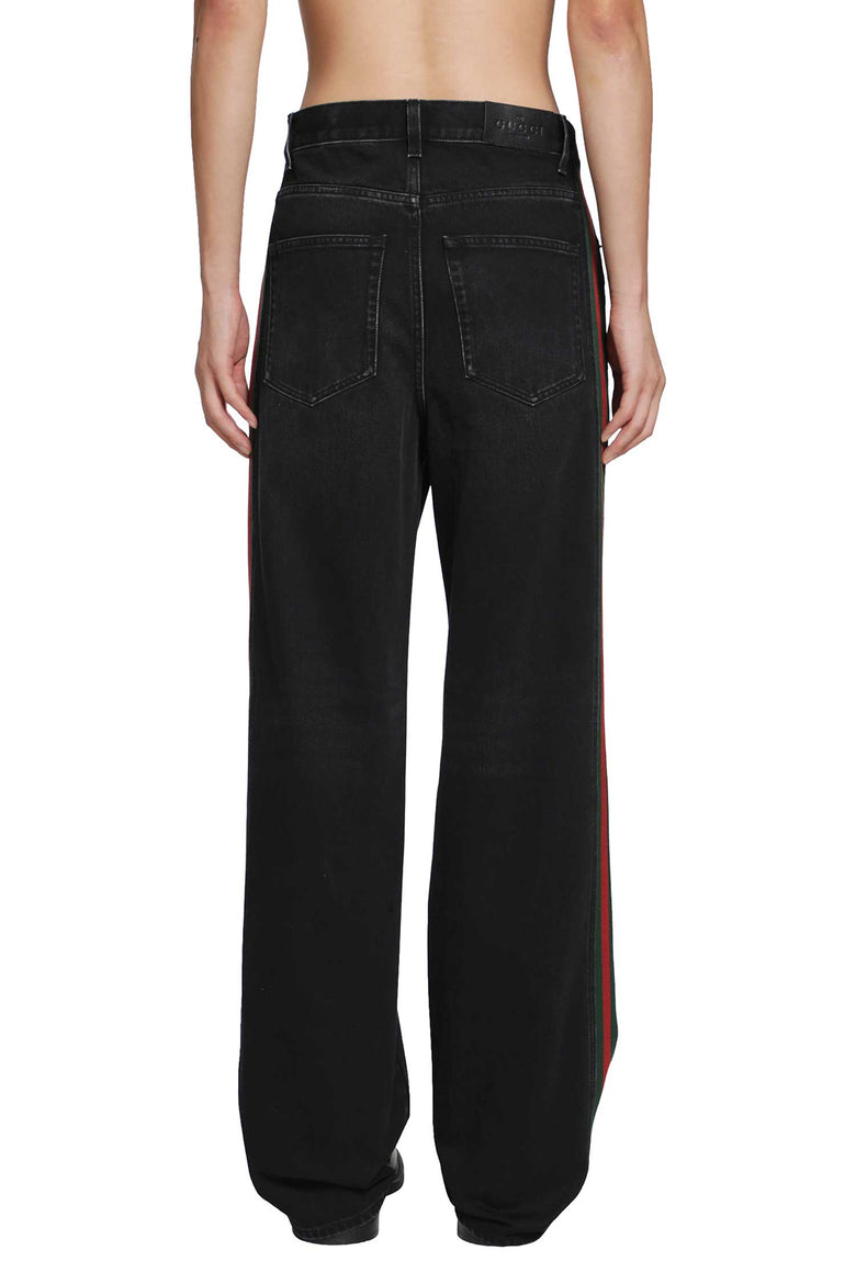 GUCCI Cotton Denim Pants man