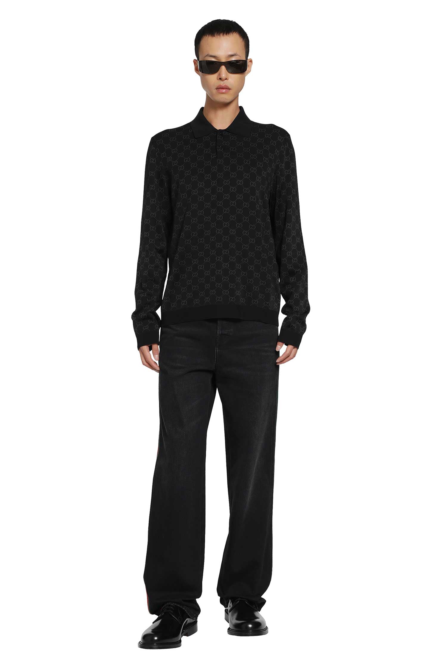 GUCCI Cotton Denim Pants man