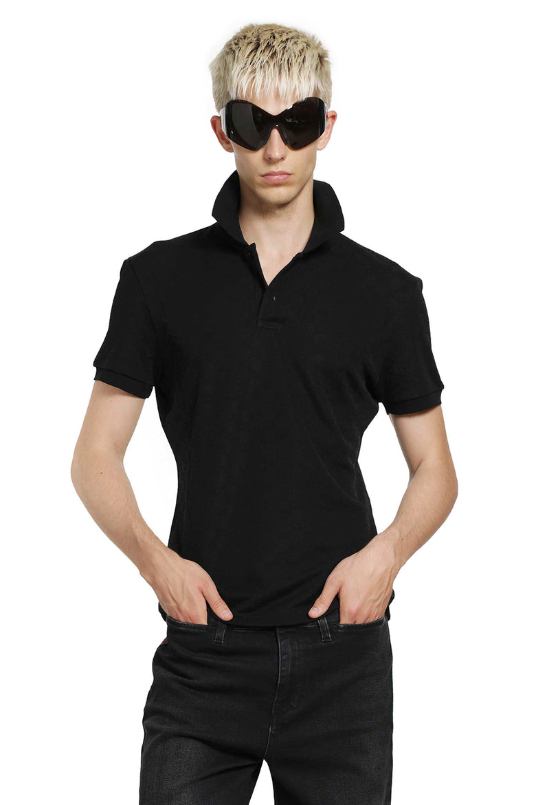 GUCCI GG Technical Jersey Jacquard Polo Shirt man