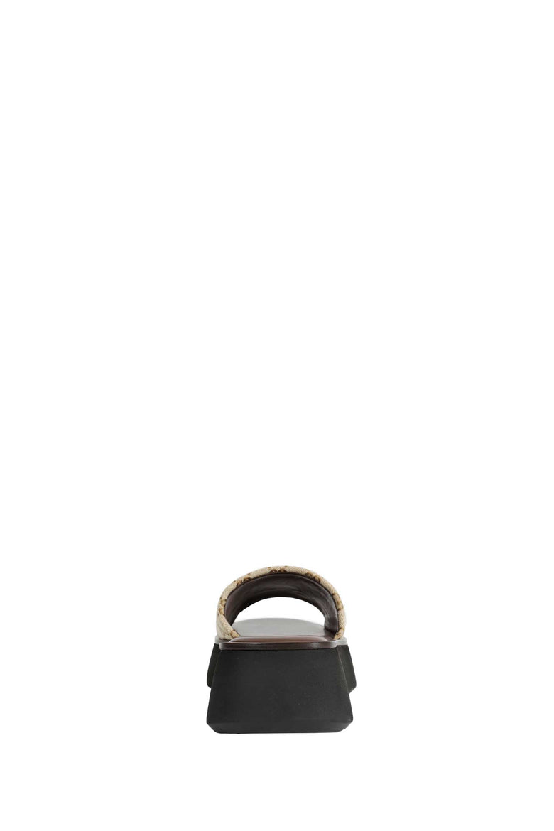 
              GUCCI GG Canvas Flatform Slide Sandals woman
            