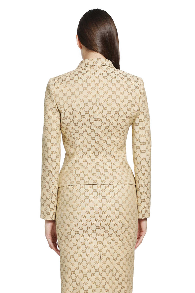 GUCCI GG Cotton Canvas Jacket woman