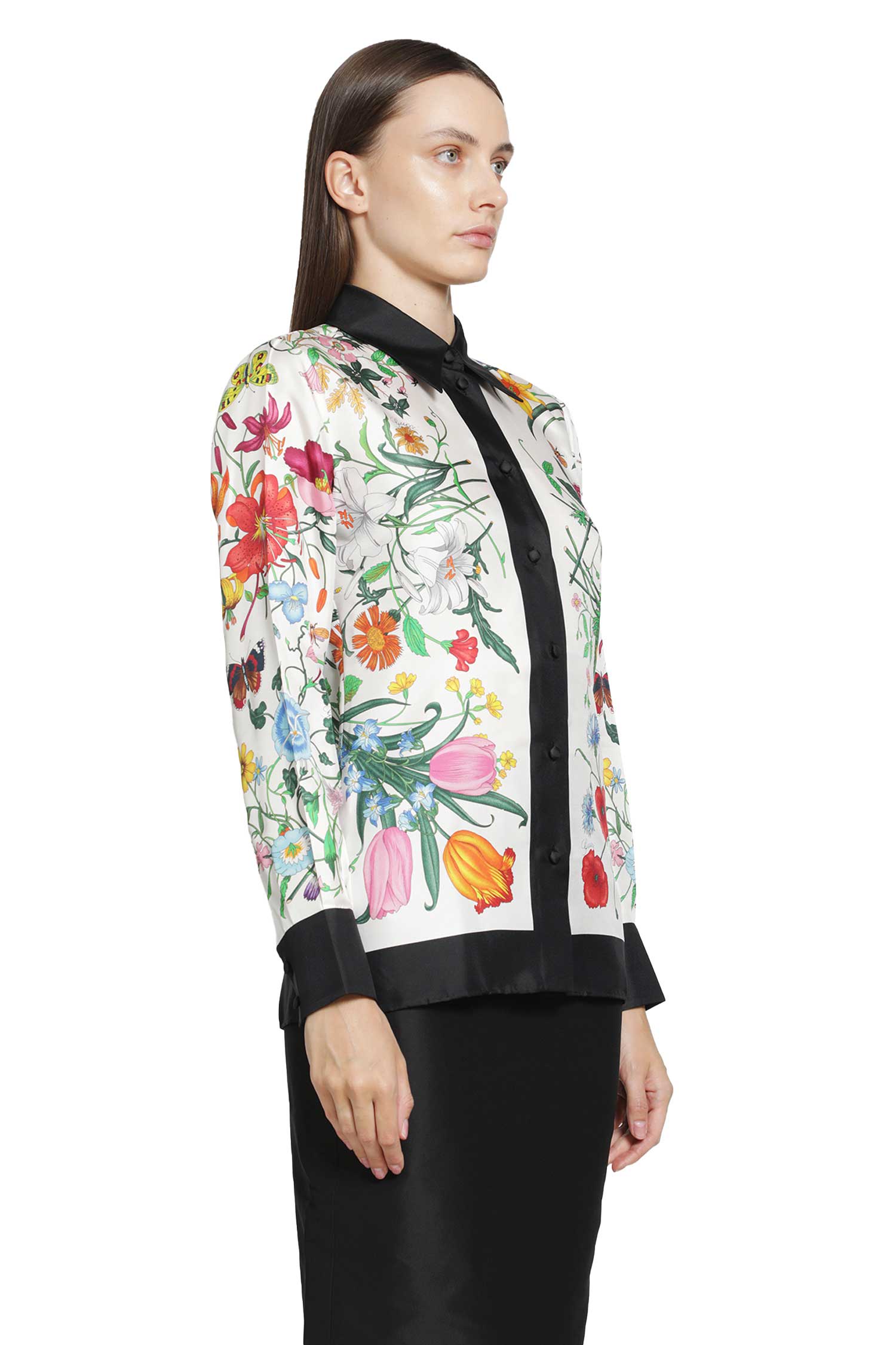 Printed Silk Shirt