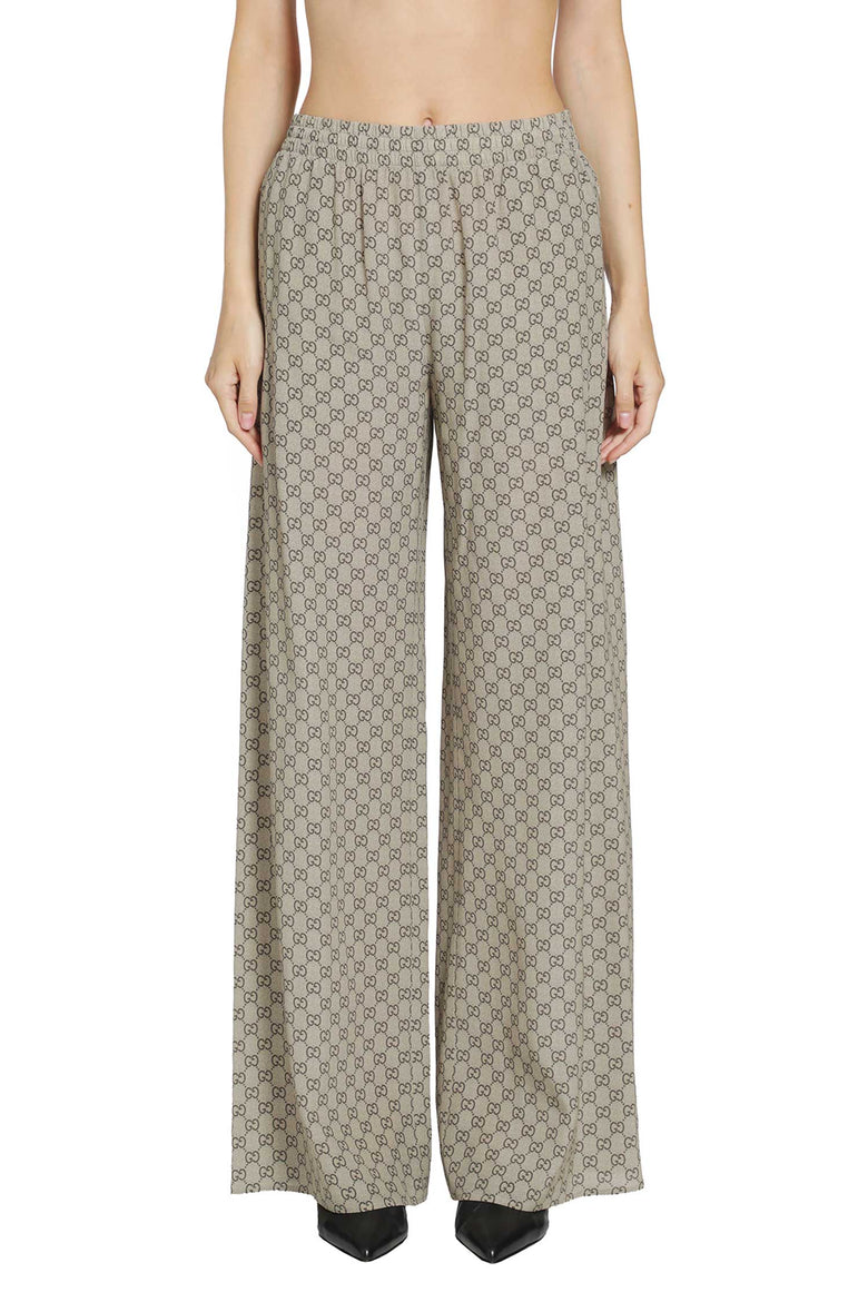 
              GUCCI Printed Silk Leisure Pants woman
            