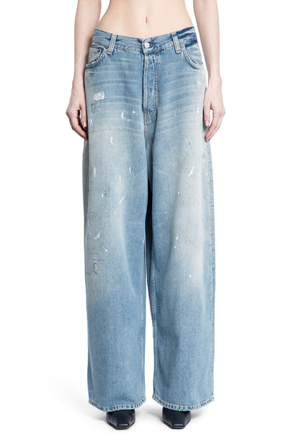 ACNE STUDIOS WOMAN BLUE JEANS