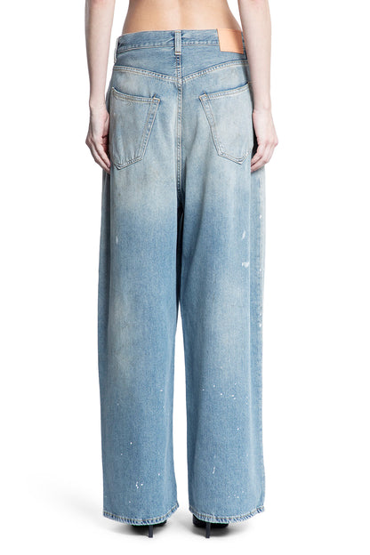 ACNE STUDIOS WOMAN BLUE JEANS