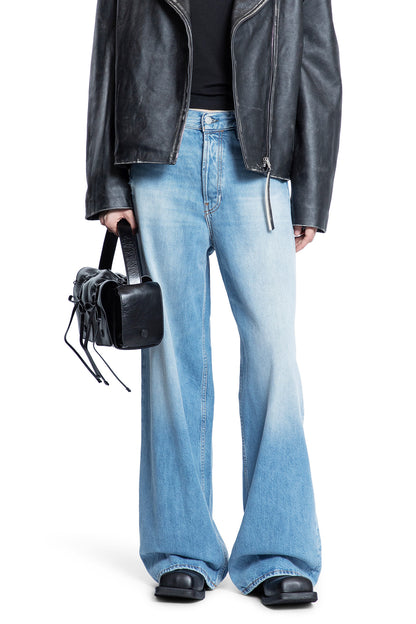 ACNE STUDIOS WOMAN BLUE JEANS