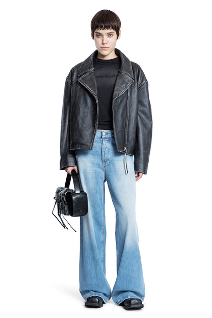 ACNE STUDIOS WOMAN BLUE JEANS