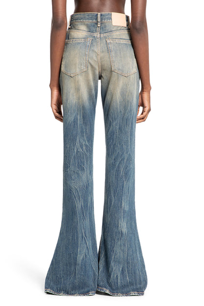 ACNE STUDIOS WOMAN BLUE JEANS