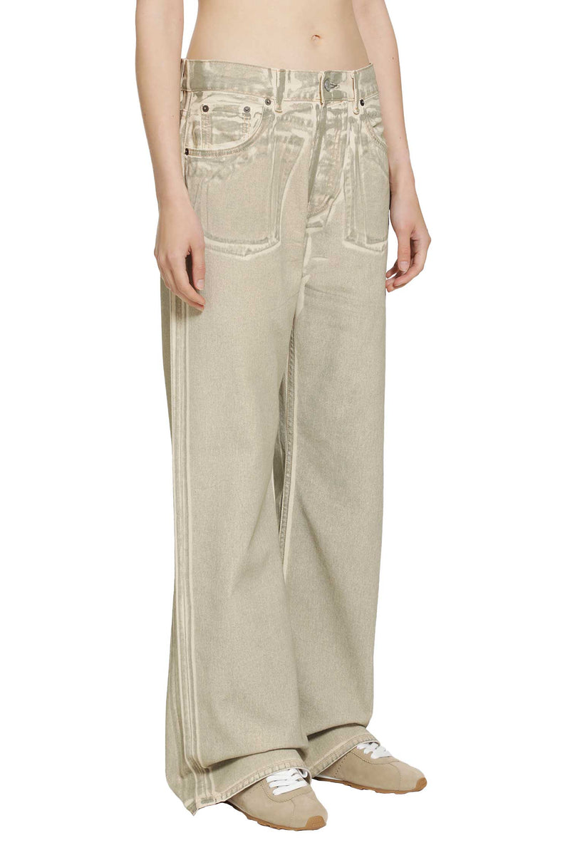 ACNE STUDIOS Overprint 5 Pocket Jeans woman