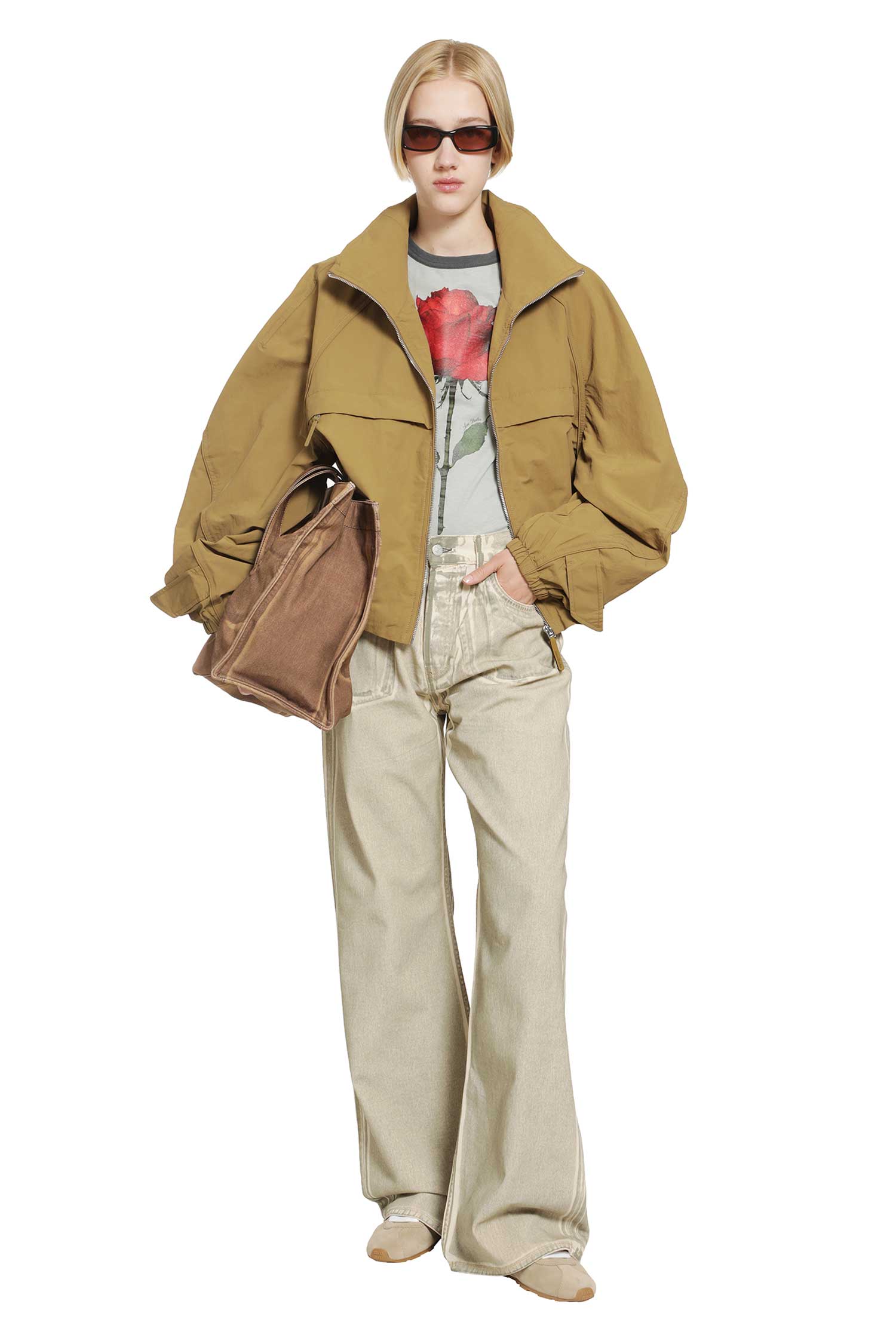 ACNE STUDIOS Overprint 5 Pocket Jeans woman