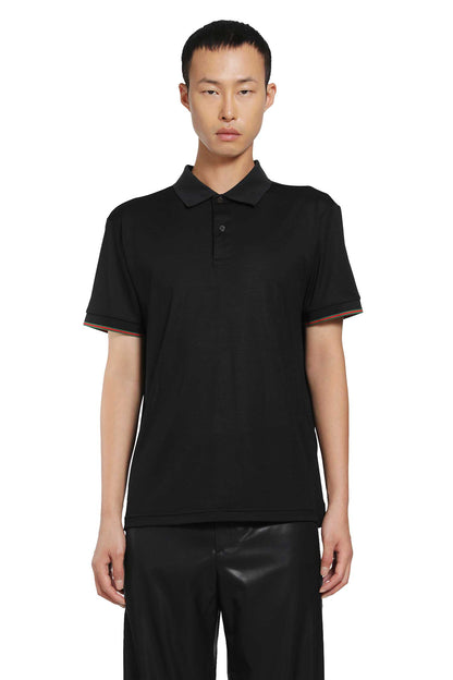 Silk Jersey Polo Shirt