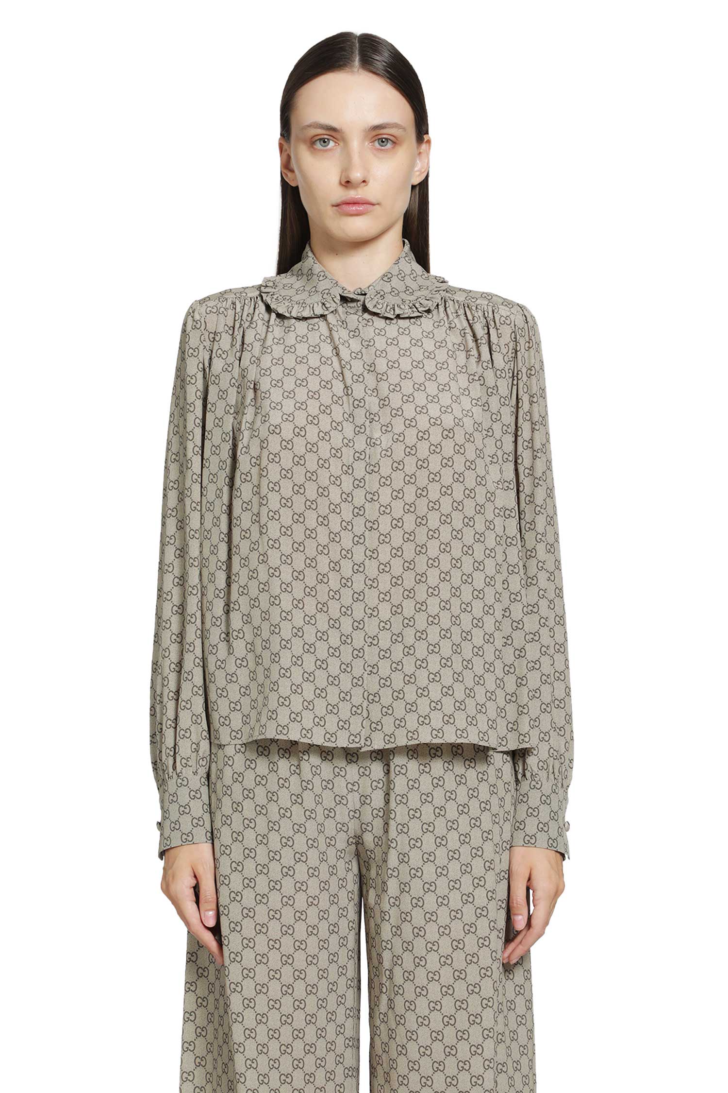 Printed Silk Shirt