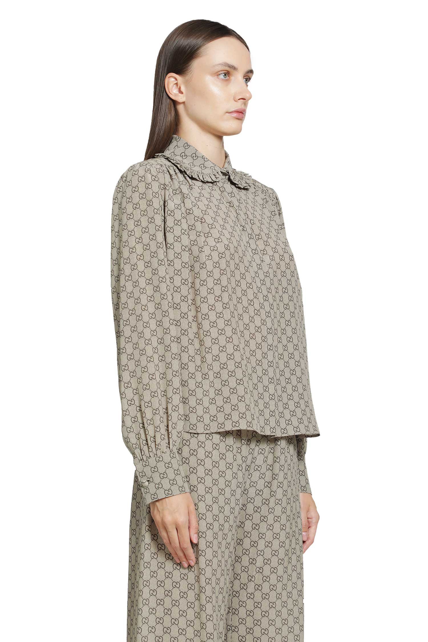 Printed Silk Shirt