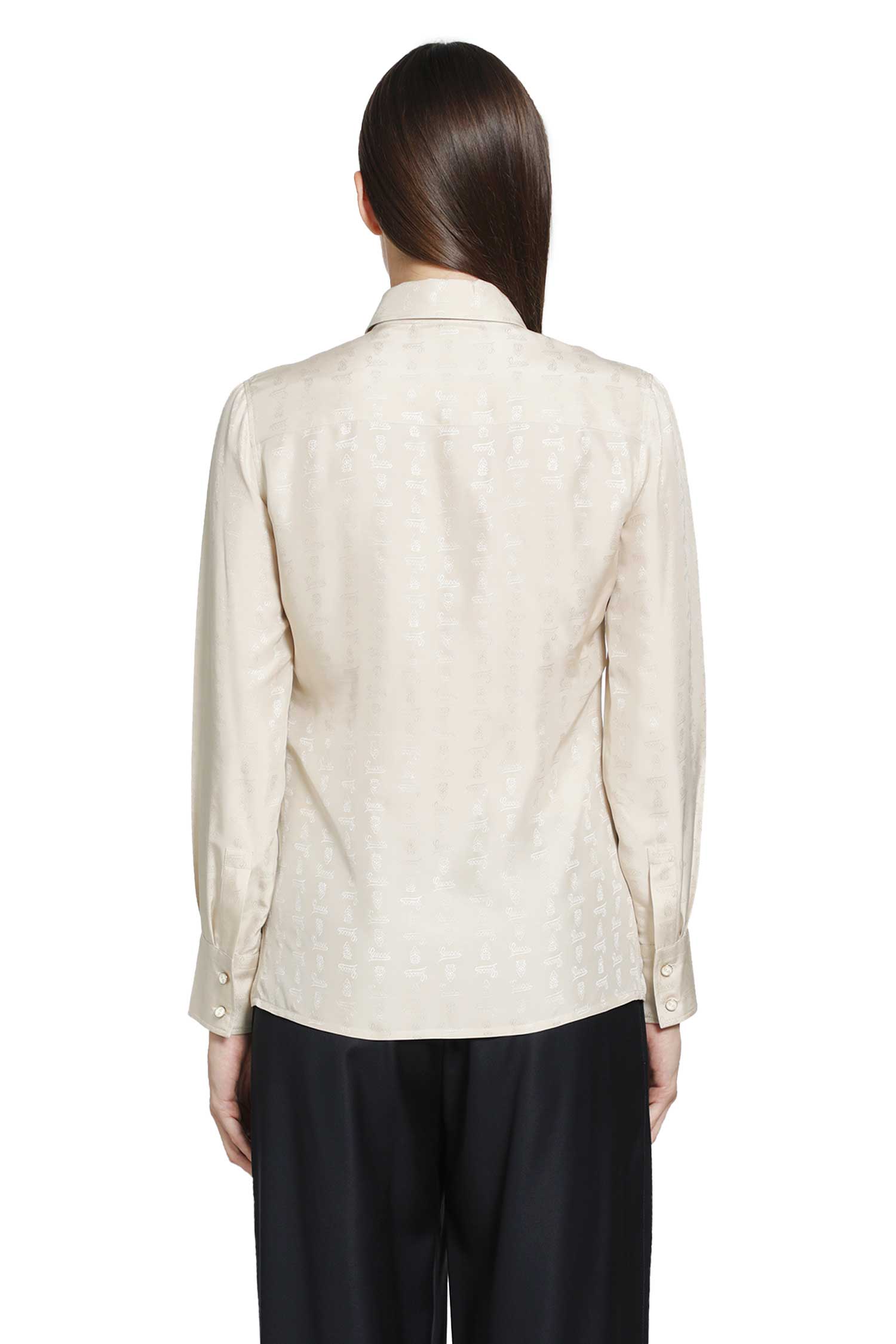 Habotai Jacquard Shirt