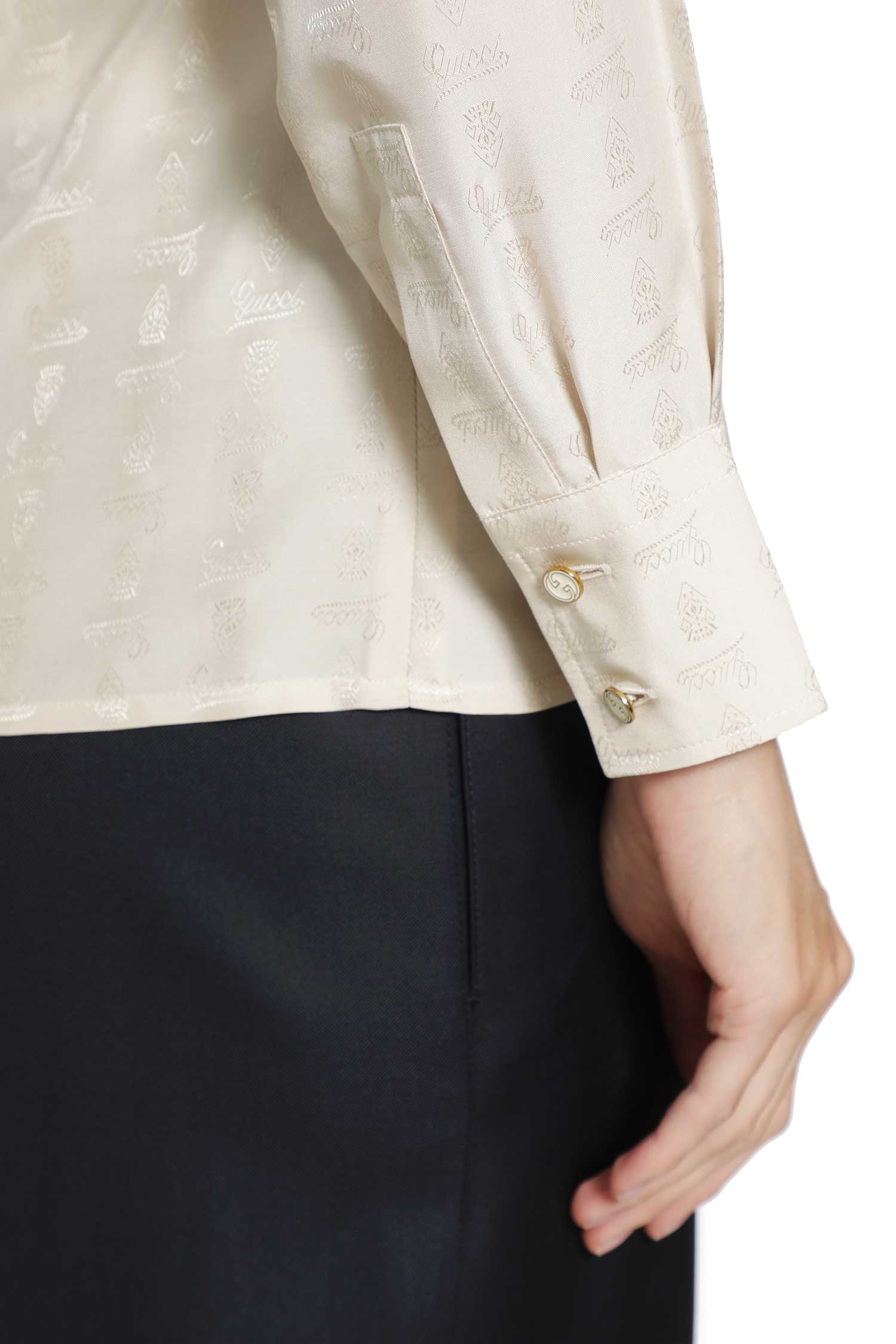 Habotai Jacquard Shirt