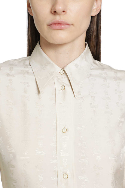 Habotai Jacquard Shirt
