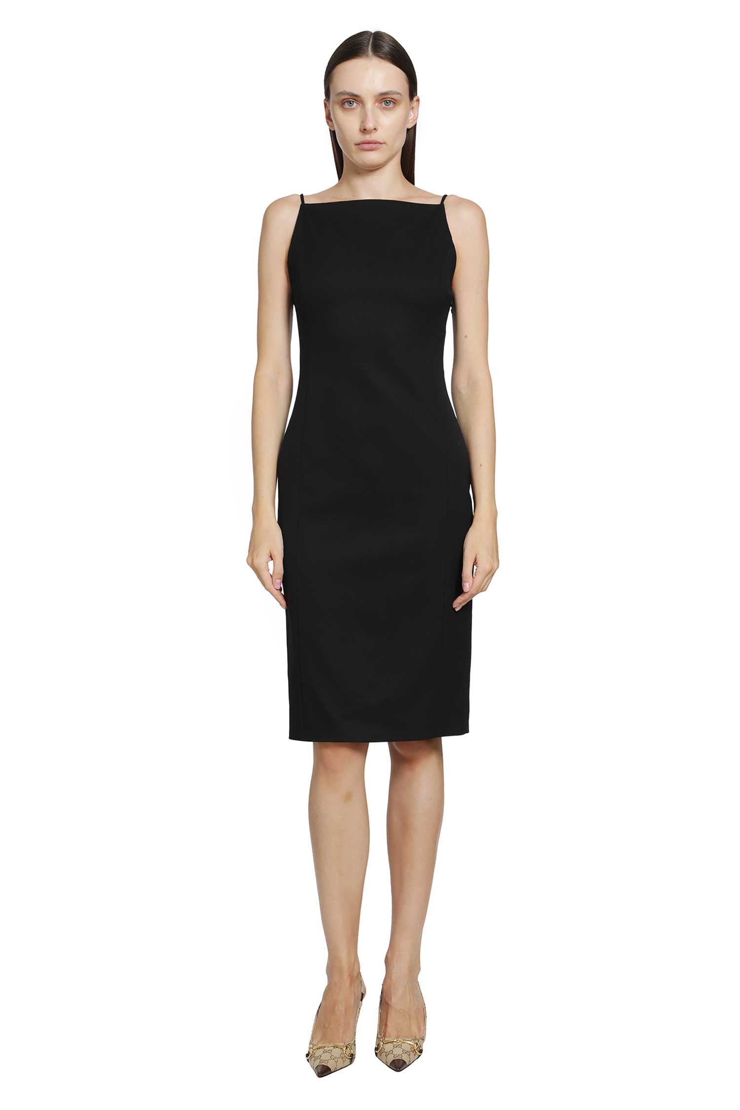 Stretch Wool Dress