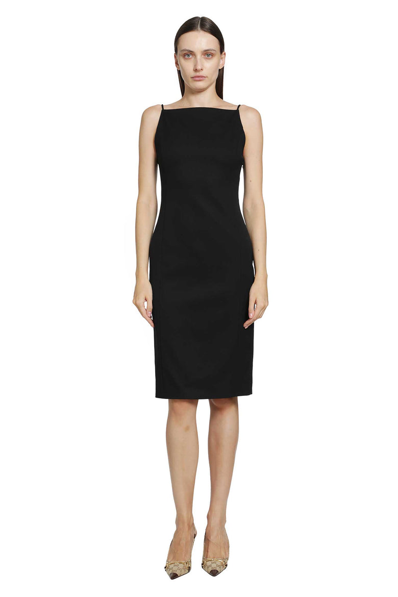 GUCCI Stretch Wool Dress woman
