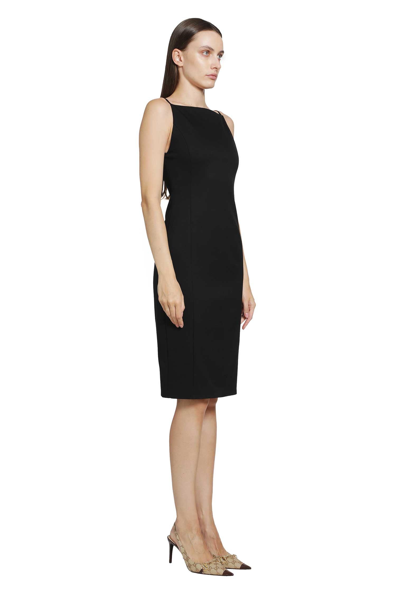 Stretch Wool Dress