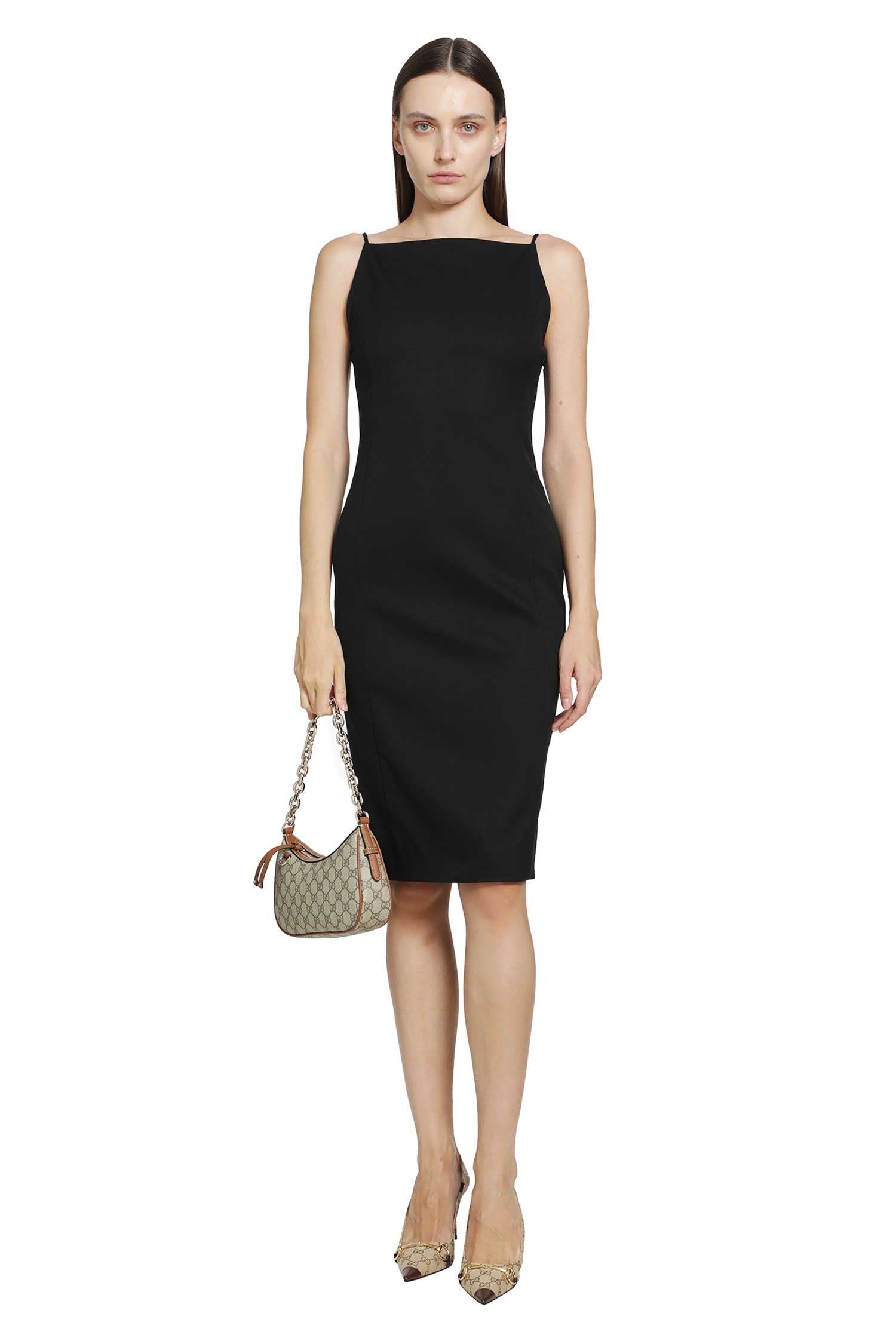 GUCCI Stretch Wool Dress woman